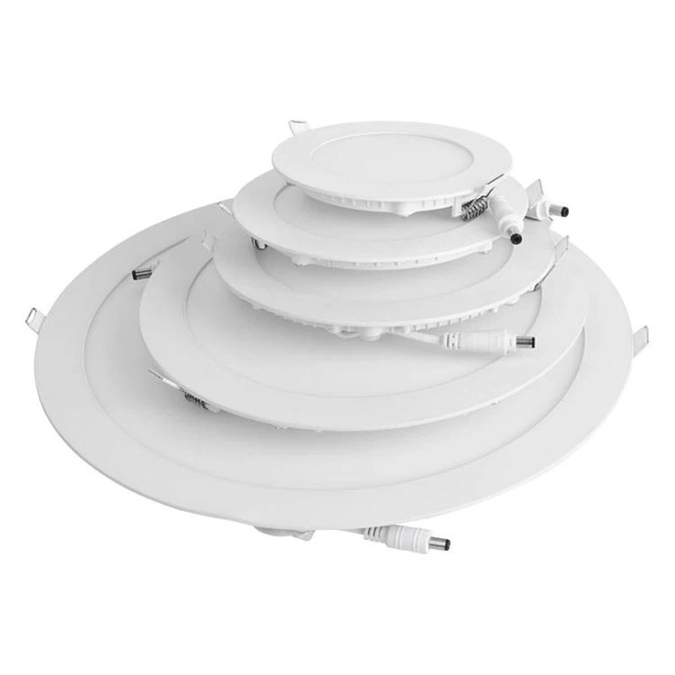 Recessed Round Slim Panel Light